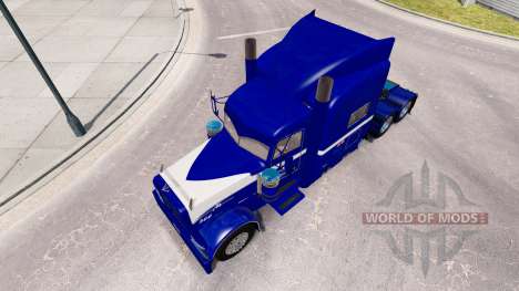 Скин Midwest на тягач Peterbilt 389 для American Truck Simulator