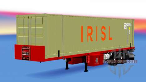 Полуприцеп-контейнеровоз Irisl для American Truck Simulator