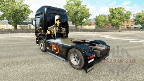 Скин Scorpion на тягач Scania для Euro Truck Simulator 2