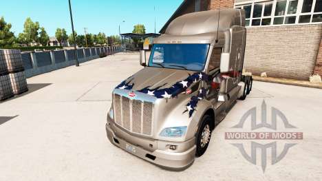 Бампер на тягач Peterbilt 579 для American Truck Simulator