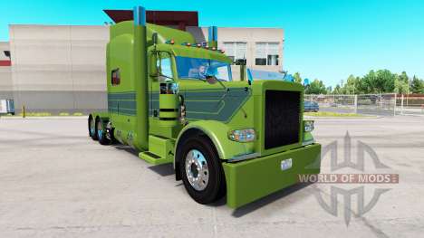 Скин Pea Soup на тягач Peterbilt 389 для American Truck Simulator