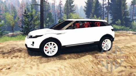 Range Rover Evoque LRX v2.0 для Spin Tires
