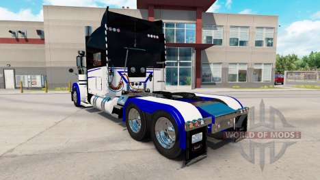 Скин Eilen & Sons на тягач Peterbilt 389 для American Truck Simulator