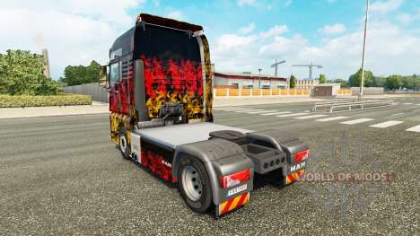 Скин Germany на тягач MAN для Euro Truck Simulator 2