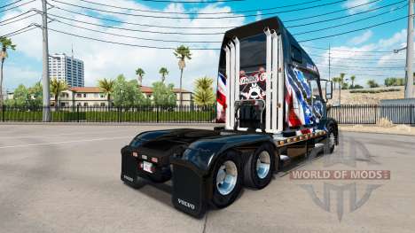 Скин American Flag на тягач Volvo VNL 670 для American Truck Simulator