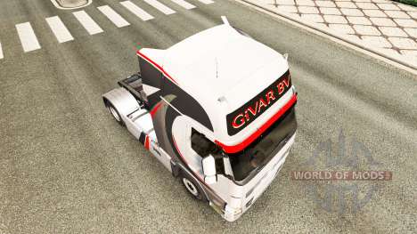 Скин Givar BV на тягач Volvo для Euro Truck Simulator 2