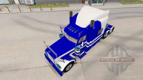 Скин Fifth Wheel Transportation на Peterbilt 389 для American Truck Simulator