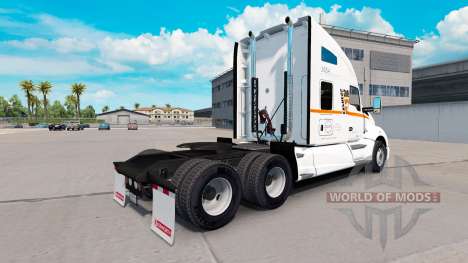 Скин Big G Express Inc на тягач Kenworth T680 для American Truck Simulator