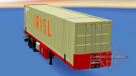 Полуприцеп-контейнеровоз Irisl для American Truck Simulator