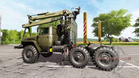 Урал-4320 лесовоз для Farming Simulator 2017