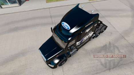 Скин Ford на тягач Peterbilt 579 для American Truck Simulator