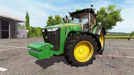 John Deere 8370R для Farming Simulator 2017