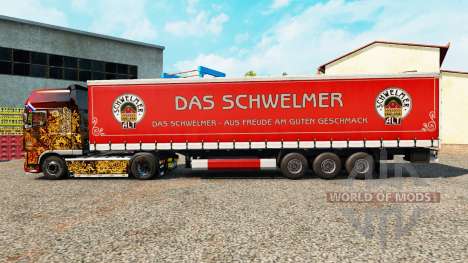 Скин Schwelmer на шторный полуприцеп для Euro Truck Simulator 2
