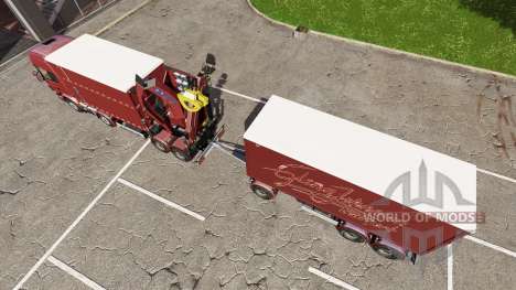 Scania R730 chassis для Farming Simulator 2017