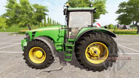 John Deere 8130 v2.1 для Farming Simulator 2017