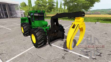 Трелевочный грейфер для Farming Simulator 2017