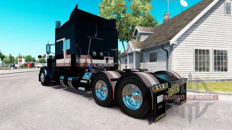 Скин Transport на тягач Peterbilt 389 для American Truck Simulator