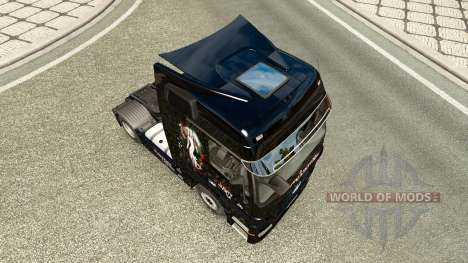 Скин Vampire Diaries на тягач Mercedes-Benz для Euro Truck Simulator 2