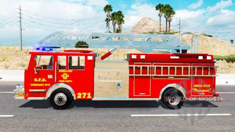 Пожарный автомобиль для American Truck Simulator