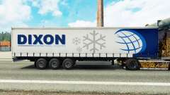 Скин Dixon на шторный полуприцеп для Euro Truck Simulator 2