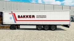 Скин Bakker на шторный полуприцеп для Euro Truck Simulator 2