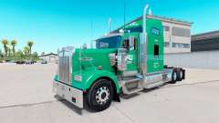 Скин Interstate Dist. Co. на тягач Kenworth W900 для American Truck Simulator