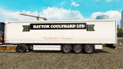 Скин Hayton Coulthard Ltd на шторный полуприцеп для Euro Truck Simulator 2