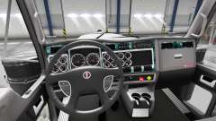 Интерьер Wood для Kenworth W900 для American Truck Simulator