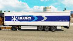 Скин Derry на шторный полуприцеп для Euro Truck Simulator 2