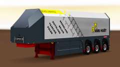 Скин Van Huet на полуприцеп-стекловоз для Euro Truck Simulator 2