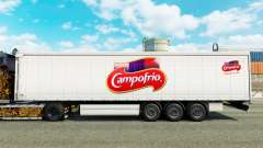 Скин Campofrio на шторный полуприцеп для Euro Truck Simulator 2