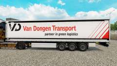 Скин Van Dongen Transport шторный полуприцеп для Euro Truck Simulator 2