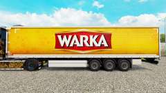 Скин Warka шторный полуприцеп для Euro Truck Simulator 2