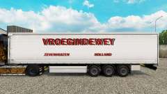 Скин Vroegindewey шторный полуприцеп для Euro Truck Simulator 2