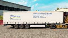 Скин Philson на шторный полуприцеп для Euro Truck Simulator 2