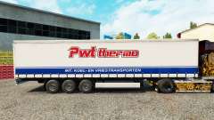 Скин PWT Thermo на шторный полуприцеп для Euro Truck Simulator 2