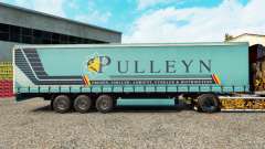 Скин Pulleyn на шторный полуприцеп для Euro Truck Simulator 2