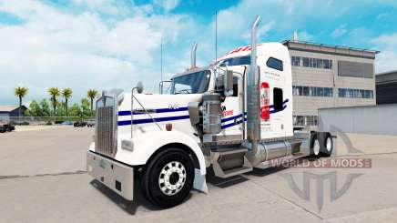Скин Tecate на тягач Kenworth W900 для American Truck Simulator