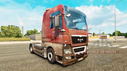 Скин Dirty на тягач MAN для Euro Truck Simulator 2