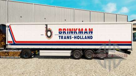 Скин Brinkman на шторный полуприцеп для Euro Truck Simulator 2