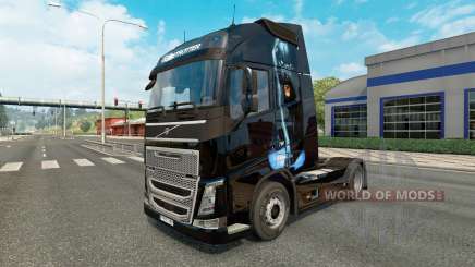 Скин Panther на тягач Volvo для Euro Truck Simulator 2