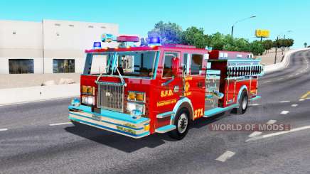 Пожарный автомобиль для American Truck Simulator