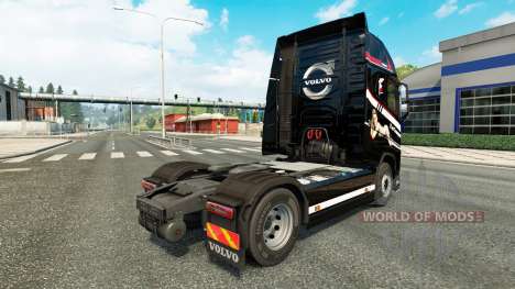 Скин Fast Transporte на тягач Volvo для Euro Truck Simulator 2