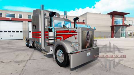 Скин Rocker на тягач Peterbilt 389 для American Truck Simulator
