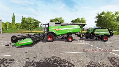Fendt 9490X baler для Farming Simulator 2017