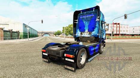 Скин Blue Angel на тягач Scania для Euro Truck Simulator 2