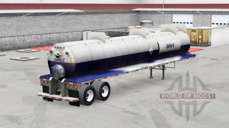 Скин Jumex на полуприцеп для кислот для American Truck Simulator