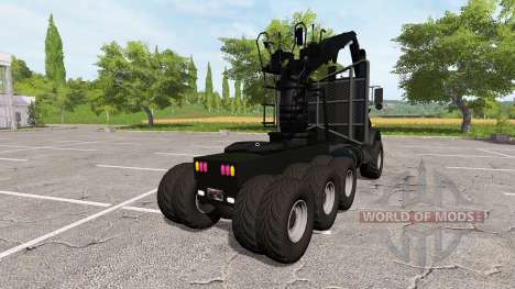 Kenworth T800 self loader для Farming Simulator 2017