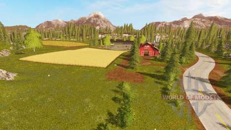 Goldcrest Valley v1.1 для Farming Simulator 2017