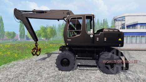 Liebherr A900C black edition для Farming Simulator 2015
